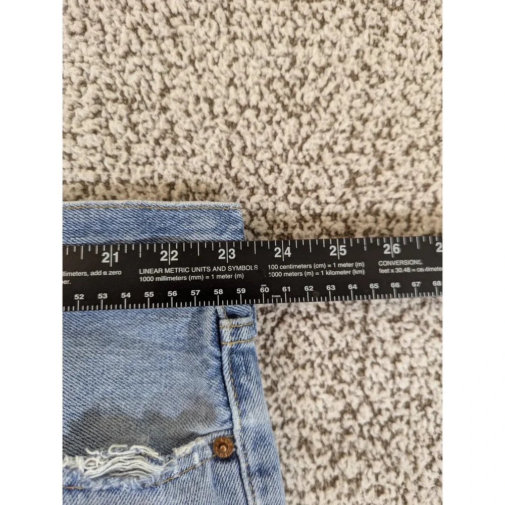 Levi's 505 Men's Jeans Size‎ 47X30.5 (Tag 48x32) Blue Regular Fit Straight Leg